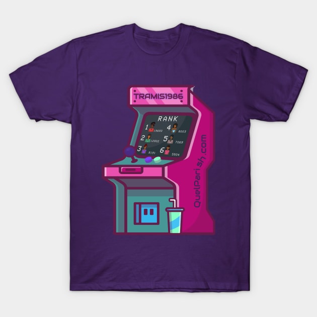 Arcade Leaderboard T-Shirt by quelparish